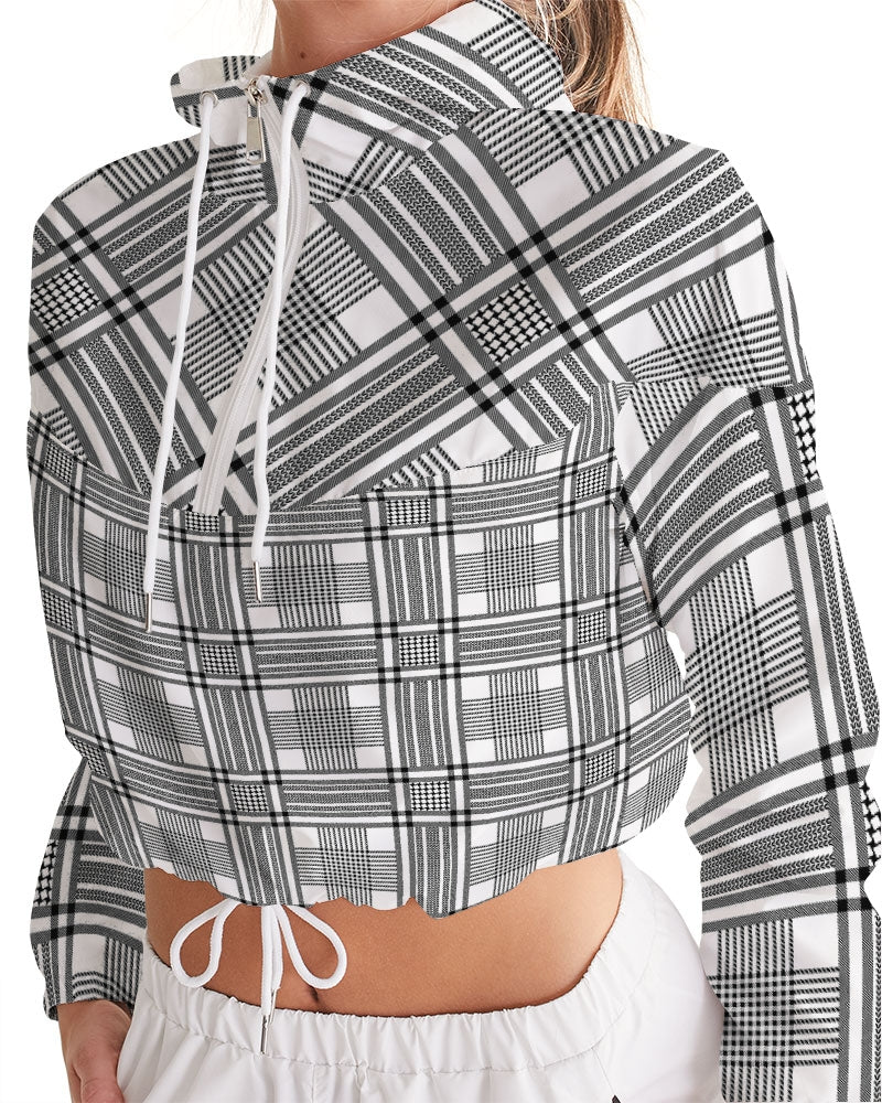 Oxford Women's Cropped Windbreaker