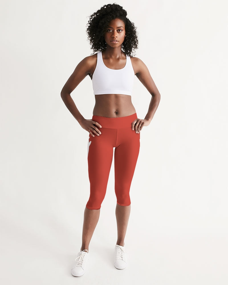 Signature Lucky Lime Paprika Women's Mid-Rise Capri