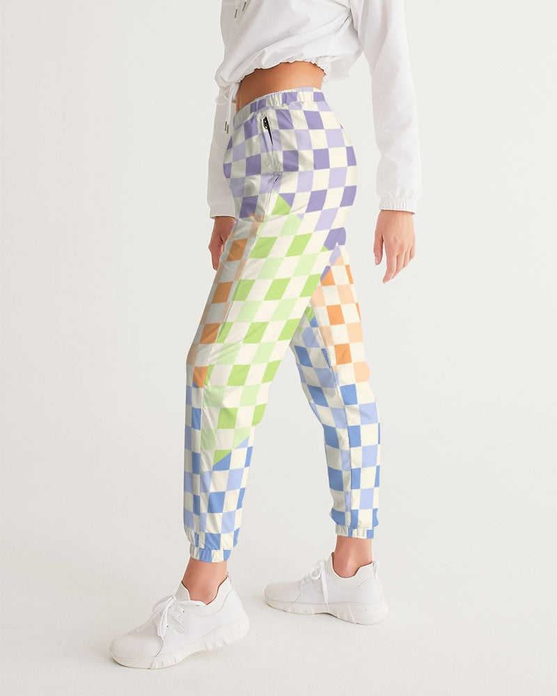 Criss Cross Check Multi Women's Track Pants