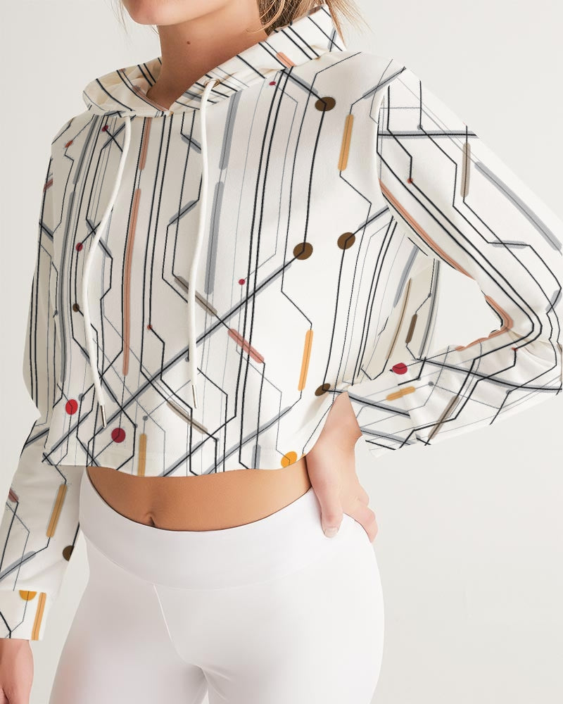 Circuit Women's Cropped Hoodie
