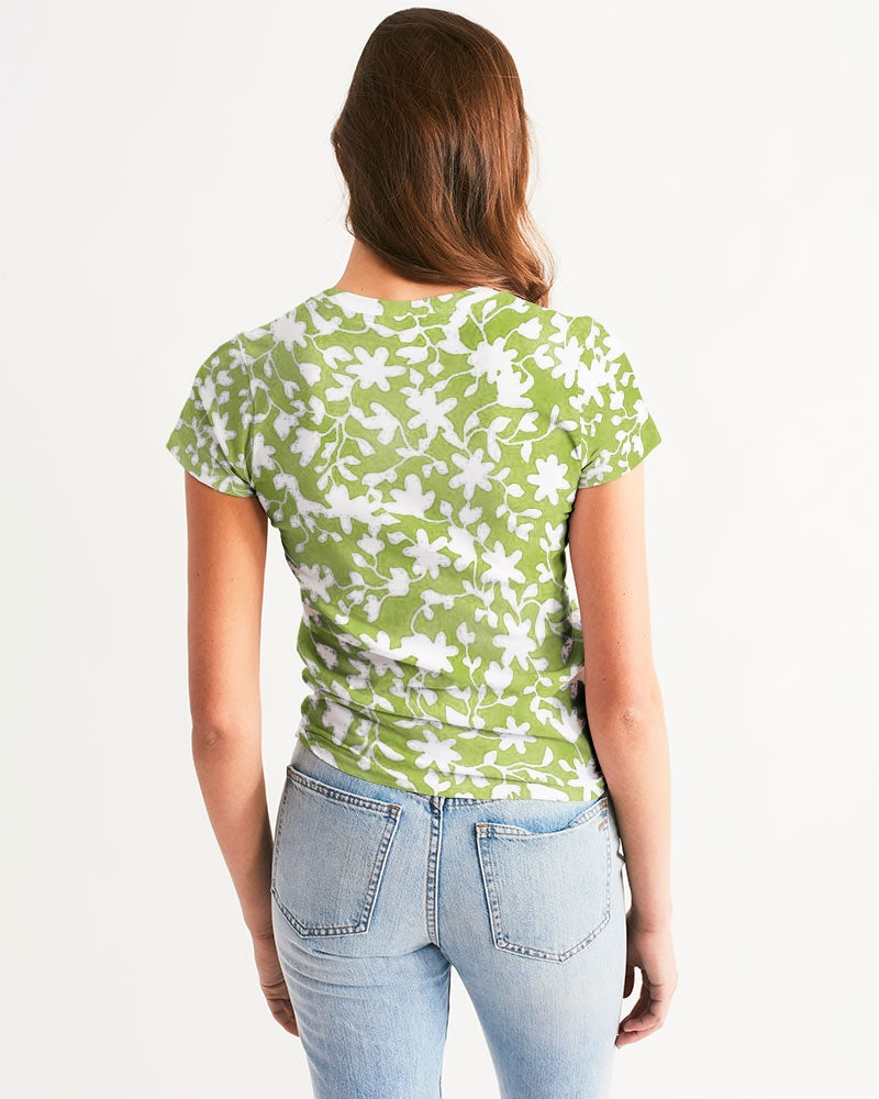 Camo Flower Grass Women's Tee