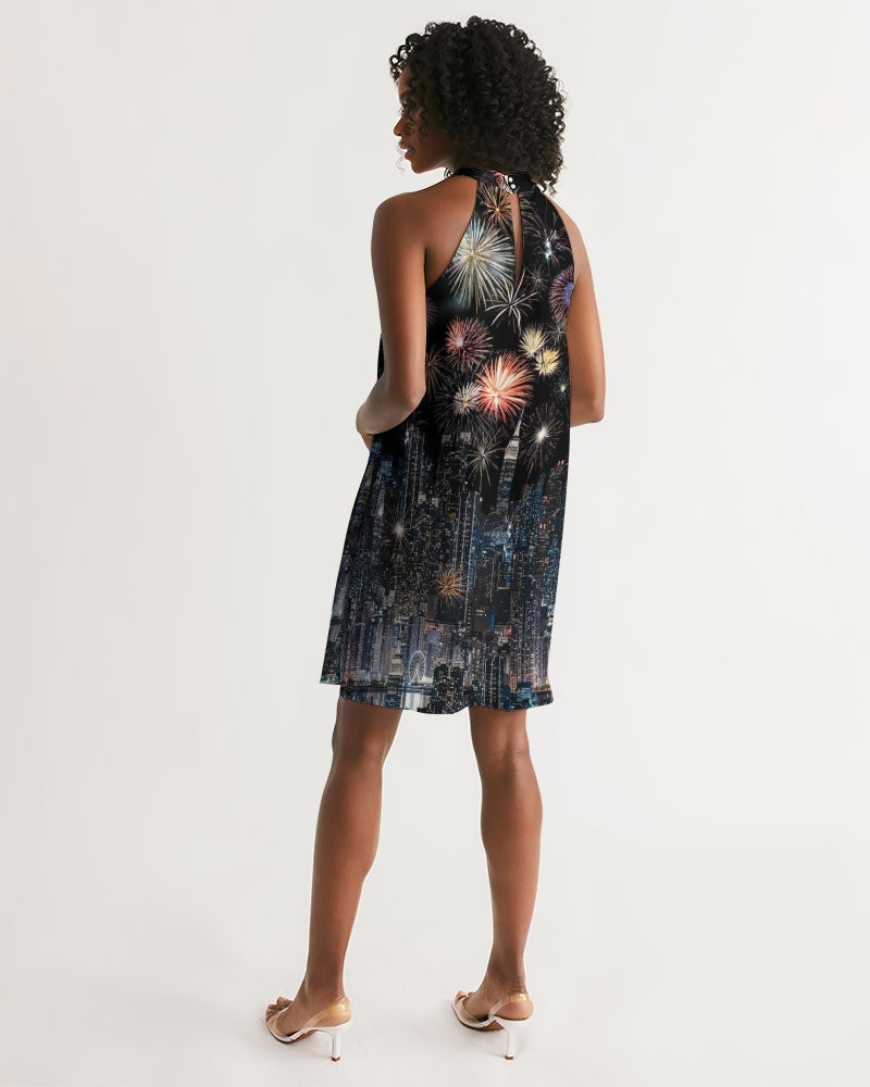 New York New York Women's Halter Dress