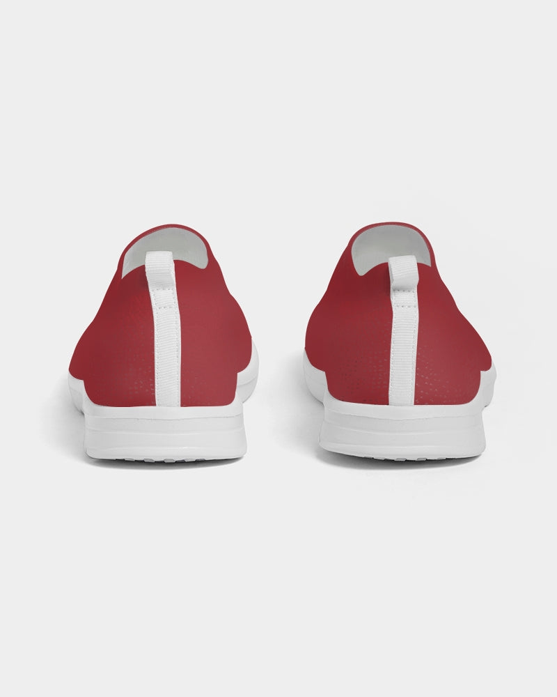 Norway Holiday Red Women's Slip-On Flyknit Shoe