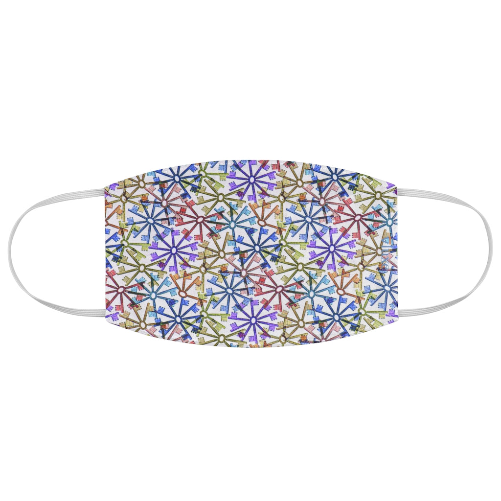 Keys Double Layer Fabric Face Mask
