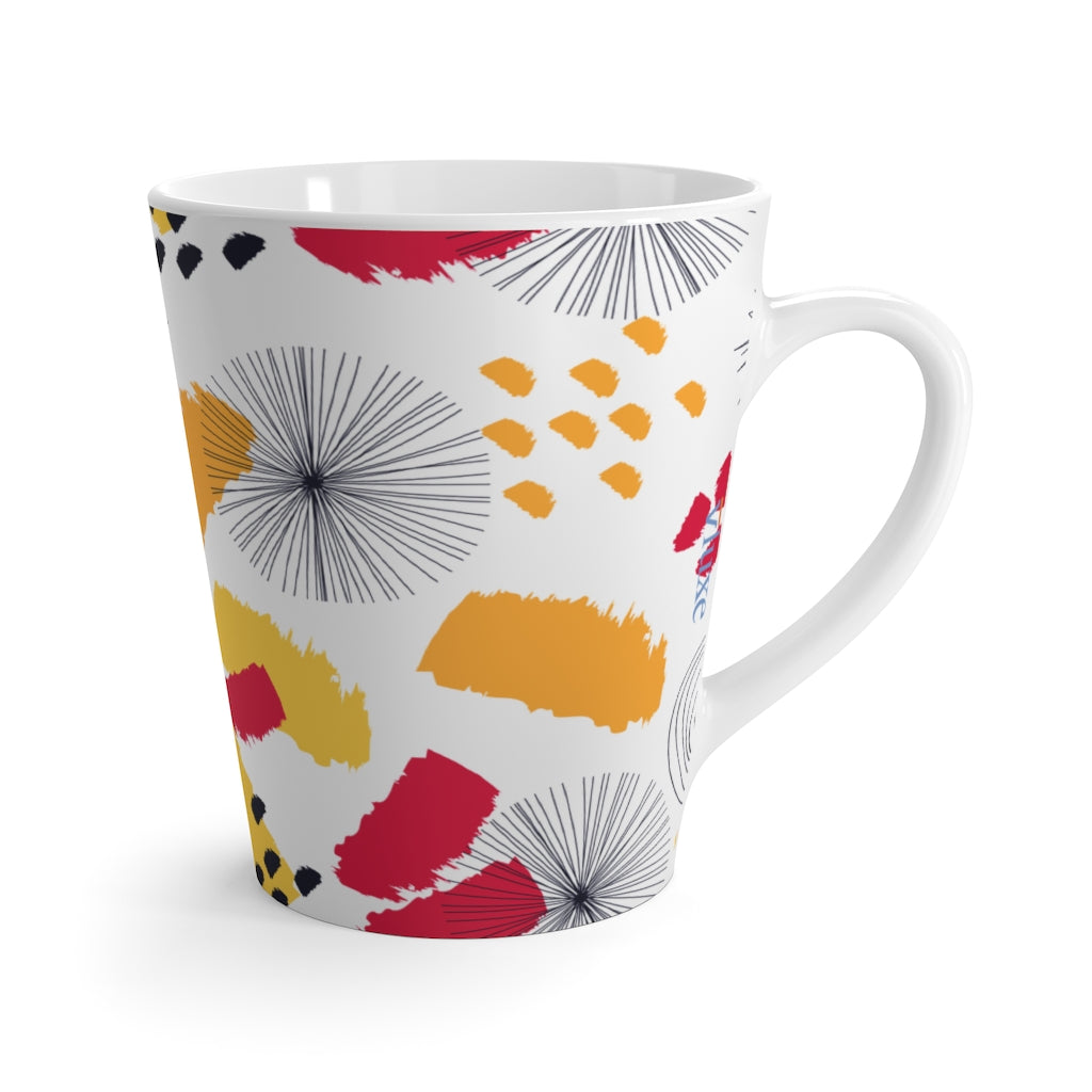 Lucky Camo Multi Latte Mug from Vluxe by Lucky Nahum