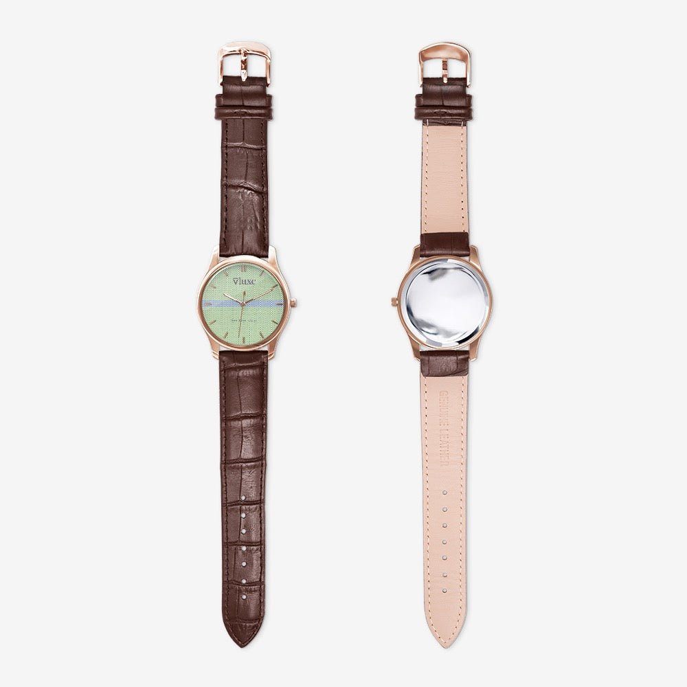 Bone Lime Classic Fashion Unisex Print Black Quartz Watch | Always Get Lucky