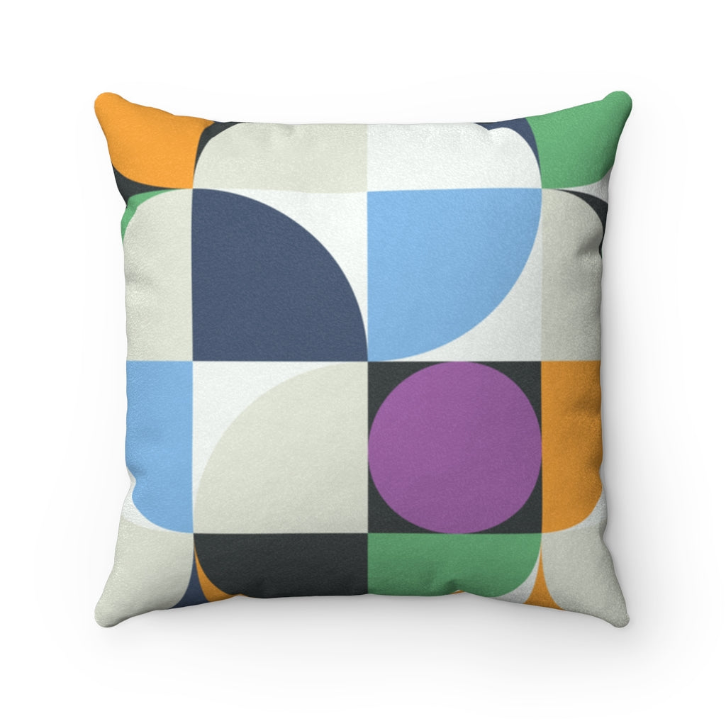 Santa Barbara Vluxe Faux Suede Square Pillow