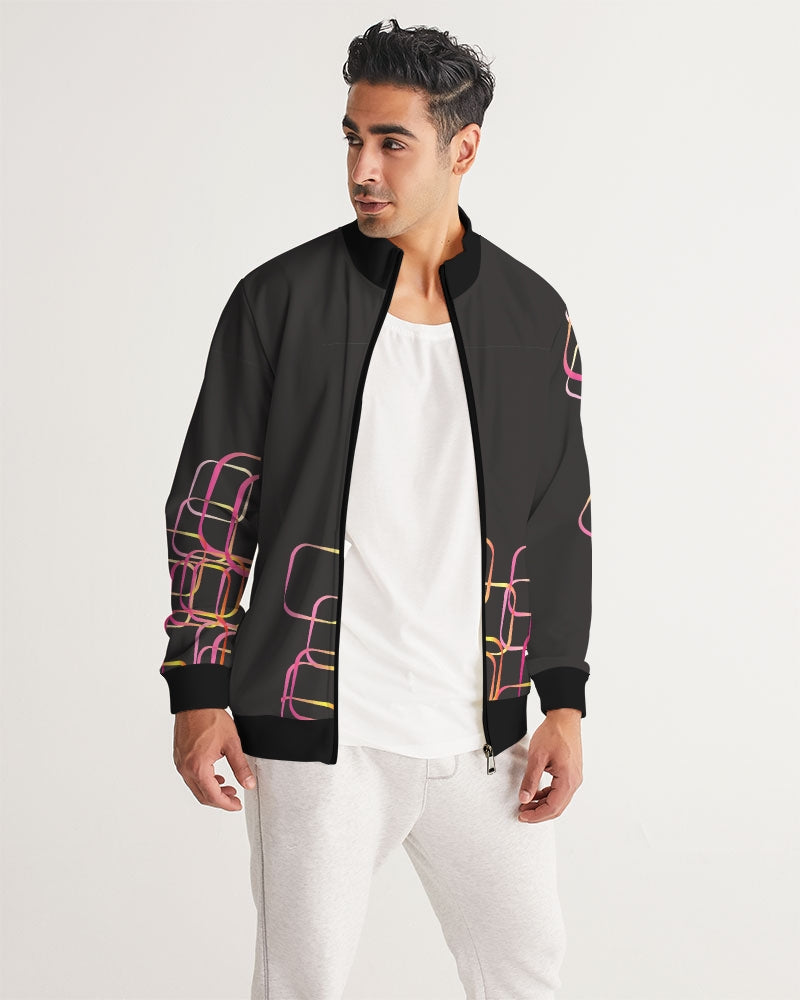 Palm Springs Soft Black Men's Track Jacket