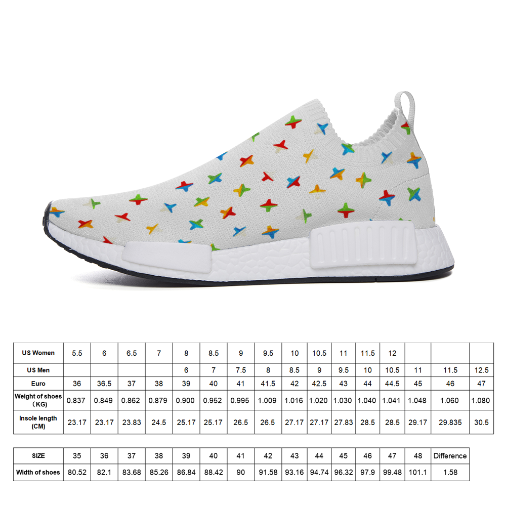 Jacks White Slip On Lightweight Sneakers from Vluxe by Lucky Nahum