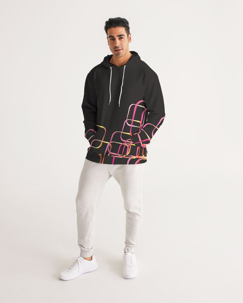 Palm Springs Soft Black Men's Hoodie