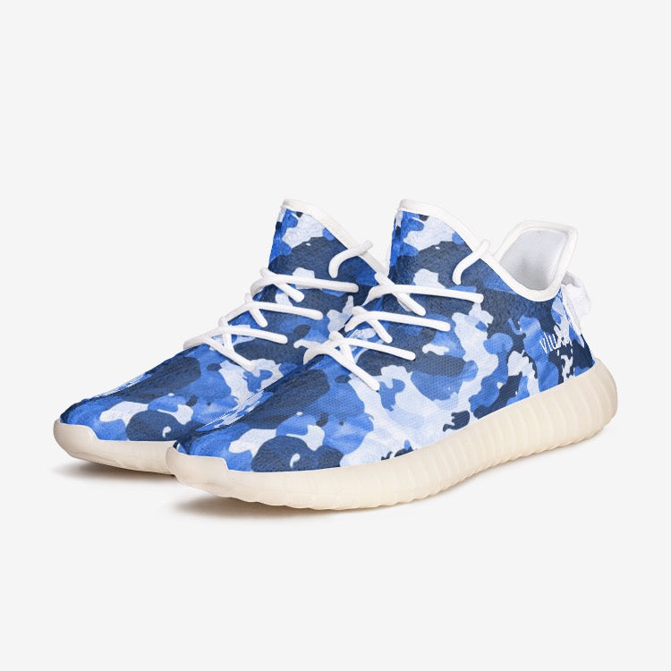 V Camo Blue Unisex Comfort Shoes YZ