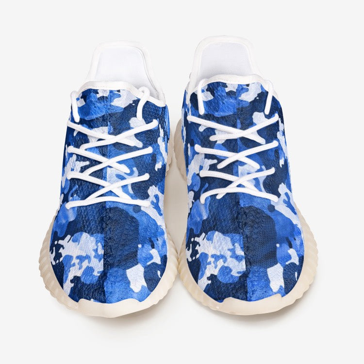V Camo Blue Unisex Comfort Shoes YZ