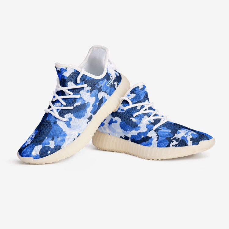 V Camo Blue Unisex Comfort Shoes YZ