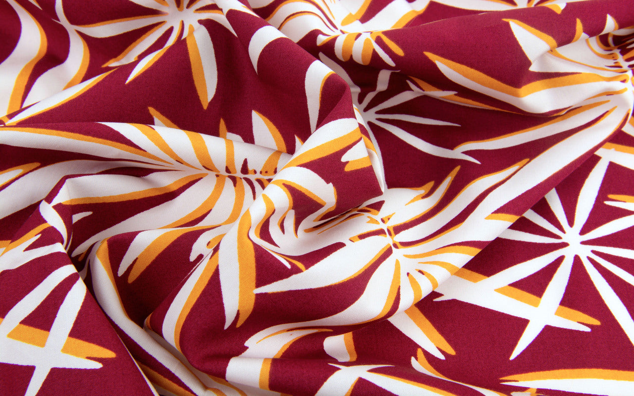 Hawaiian Leaves Printed Bespoke Shirt