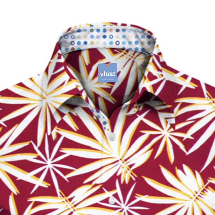 Hawaiian Leaves Printed Bespoke Shirt