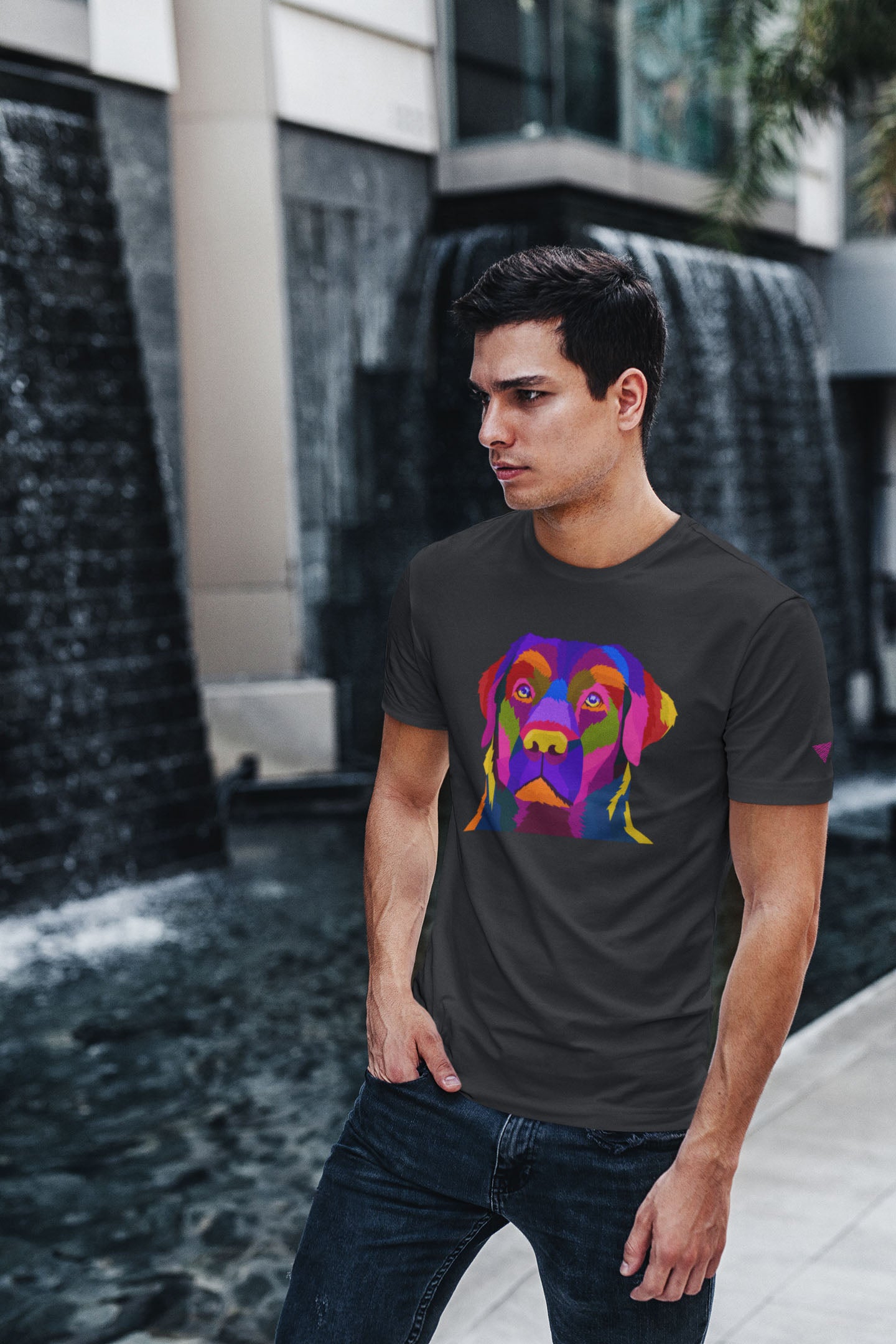 Andy Warhdog Short-Sleeve Unisex T-Shirt