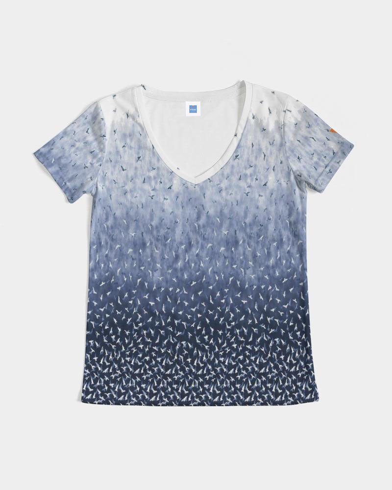 Birds Of A Feather Women's V-Neck Tee