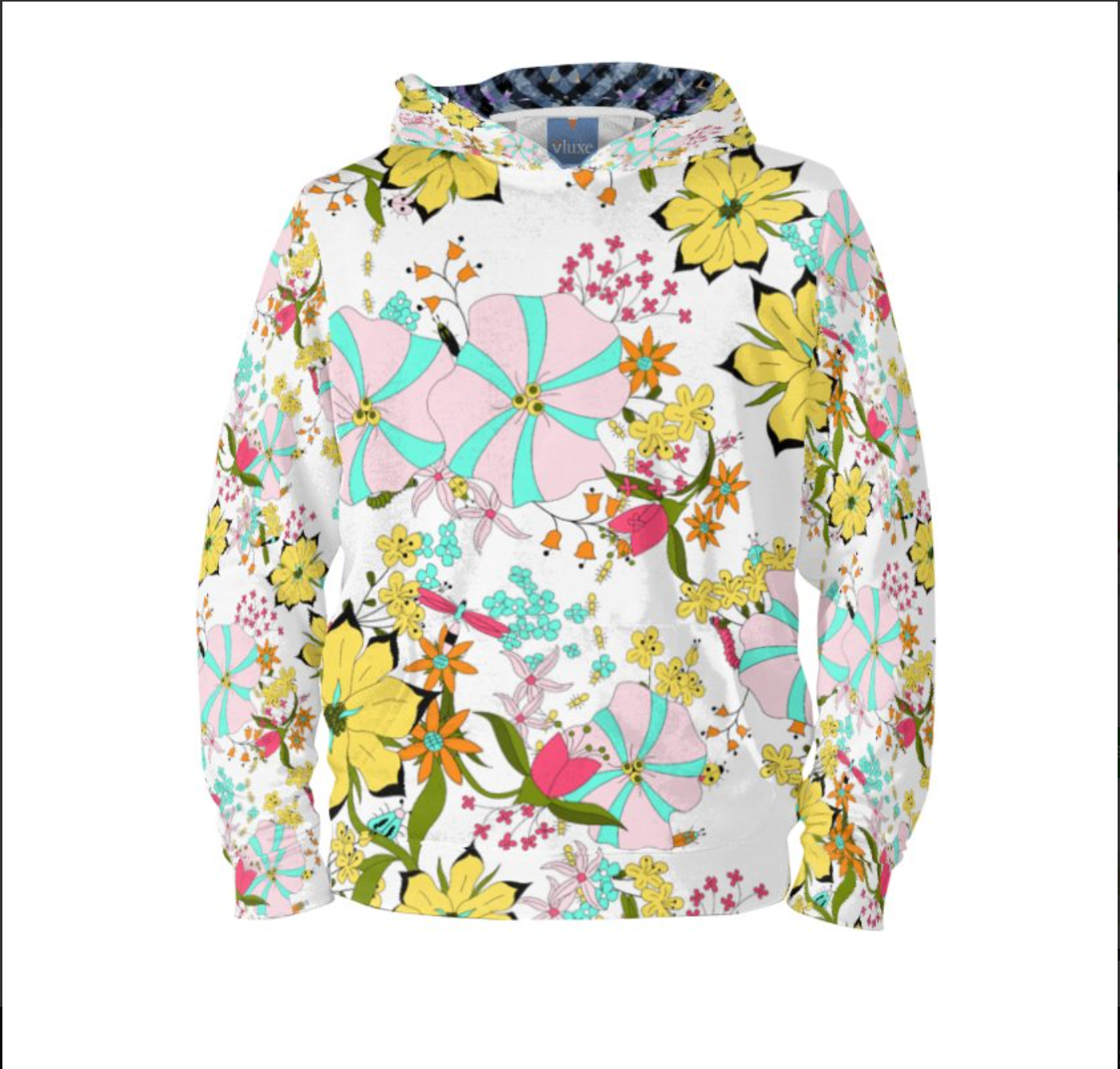 FLORAL LUXE HOODIE