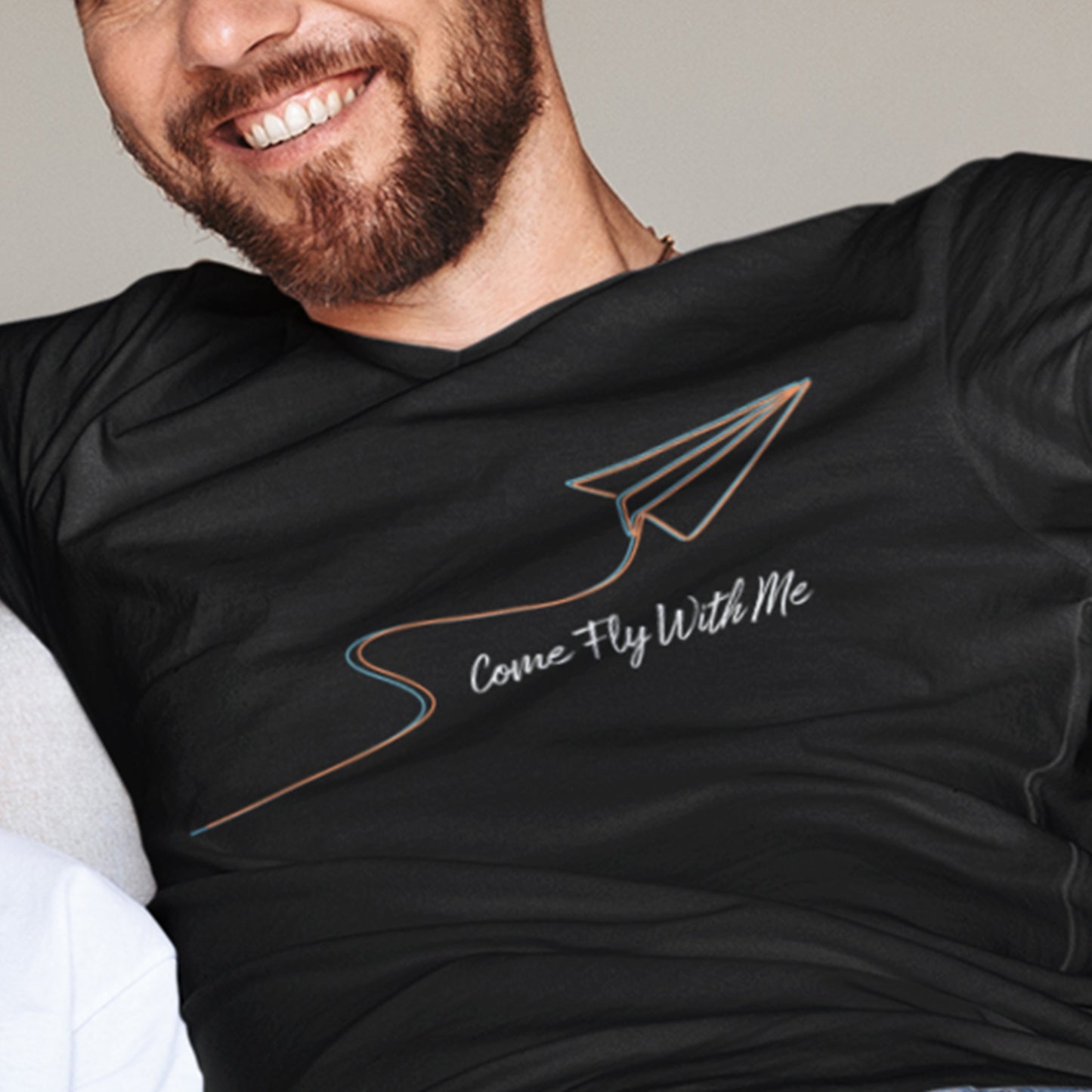 Come Fly With Me Short-Sleeve Unisex T-Shirt