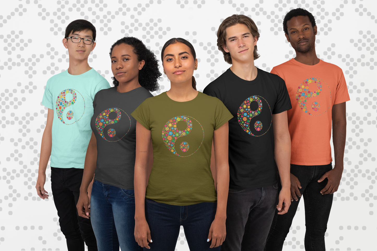 Flower Power Short-Sleeve Unisex T-Shirt