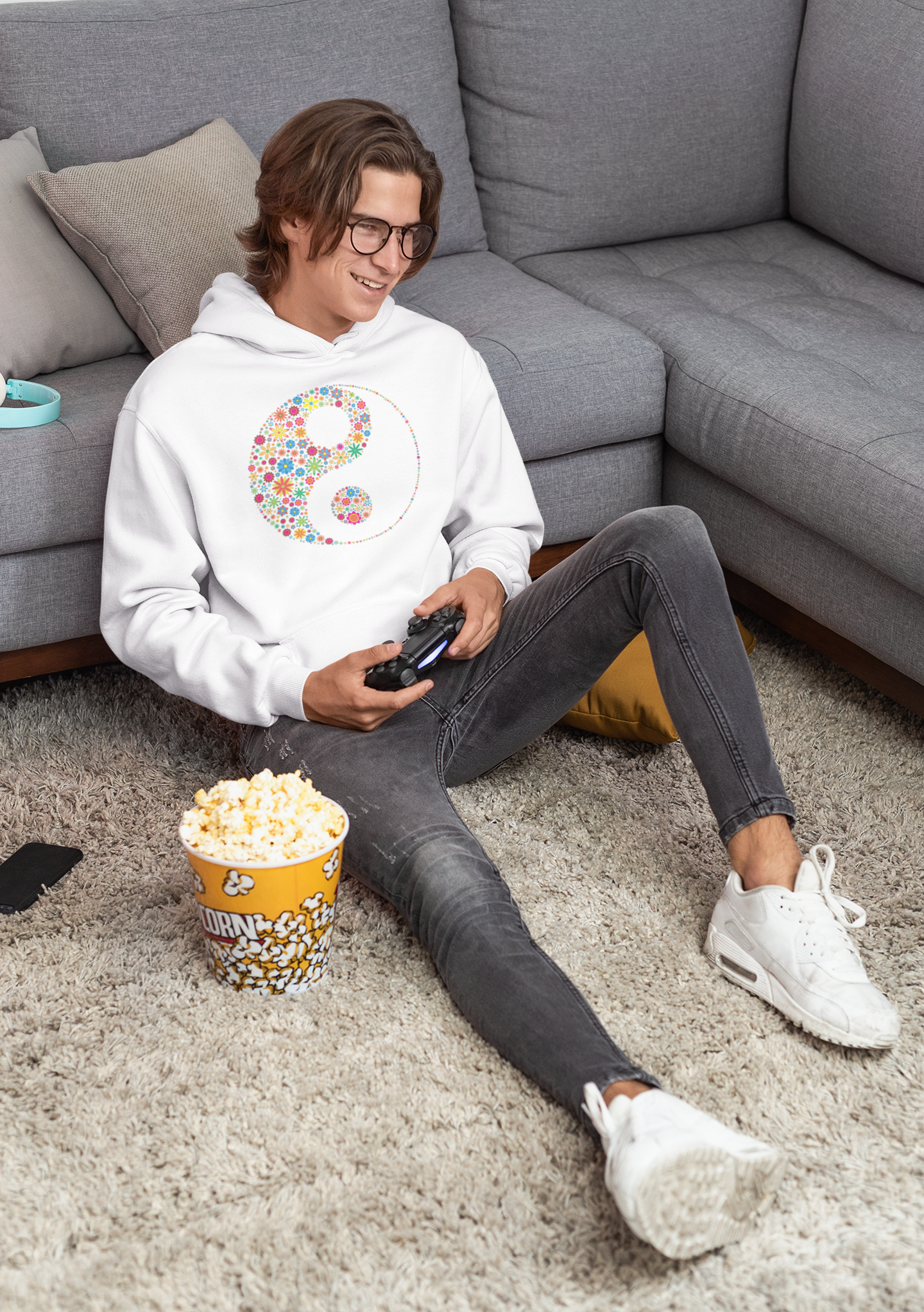 Flower Power Unisex Hoodie