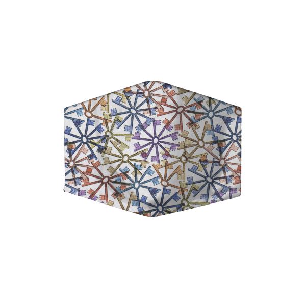 Keys Custom Adjustable Filtered Face Mask
