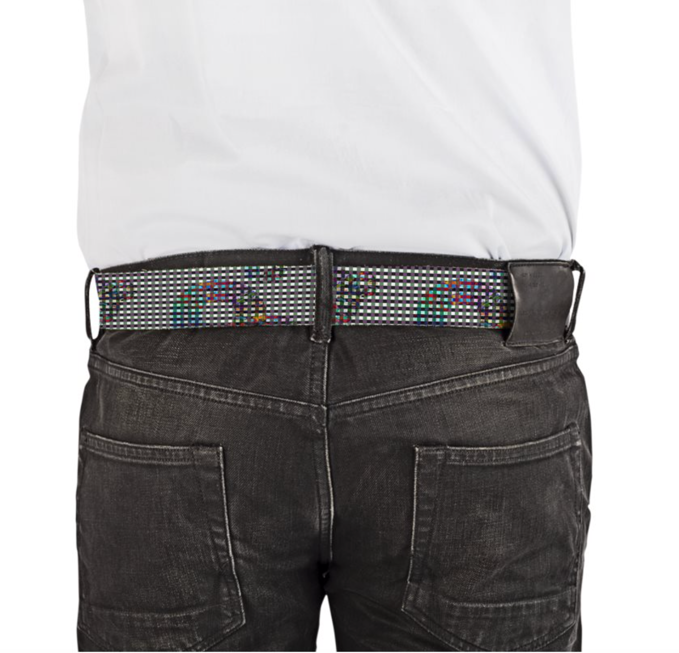 Nando VLB103 Leather Printed Belt