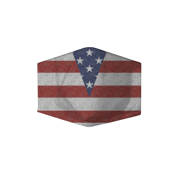 Americana Custom Adjustable Filtered Face Mask