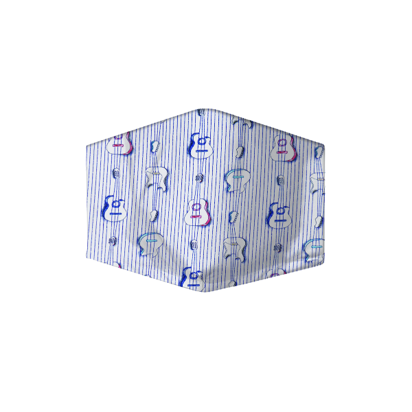 Guitars Custom Adjustable Filtered Face Mask