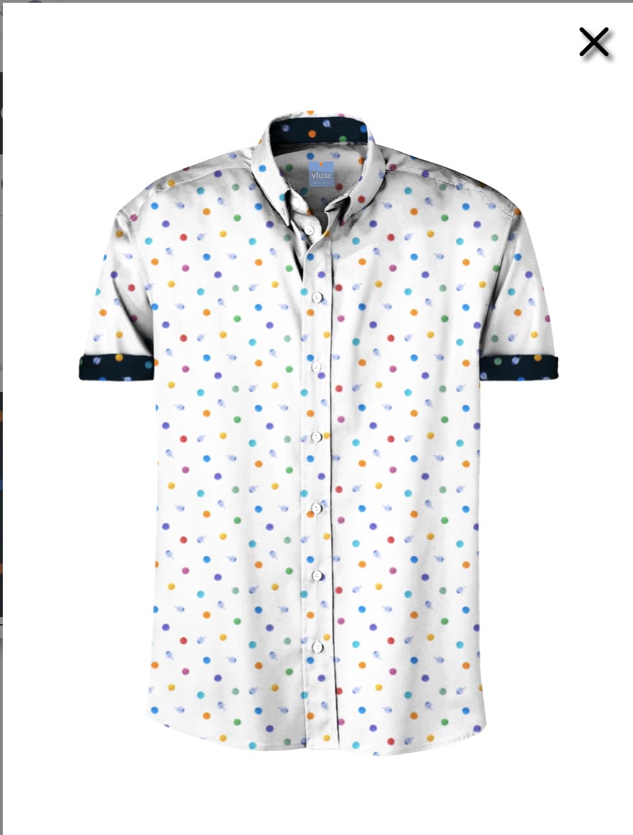 Summer Party Printed Bespoke Shirt