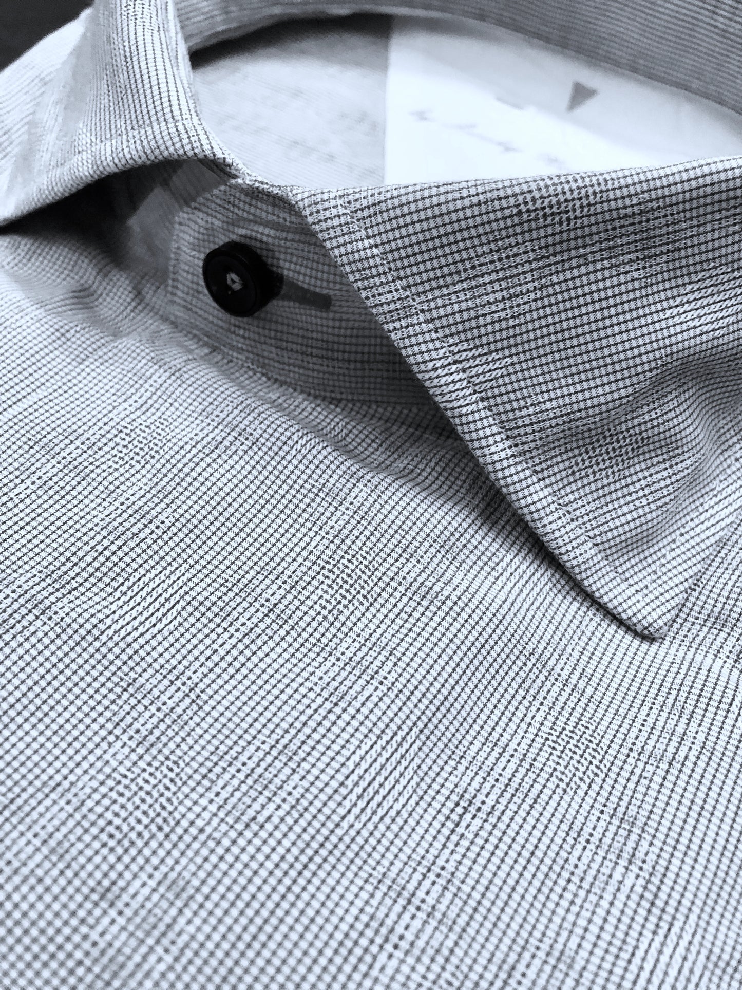 Long Sleeve Argyle Jacquard Button Up Shirt