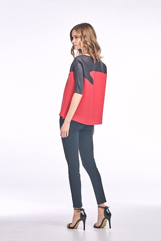 Pleated Nan Top VLW111