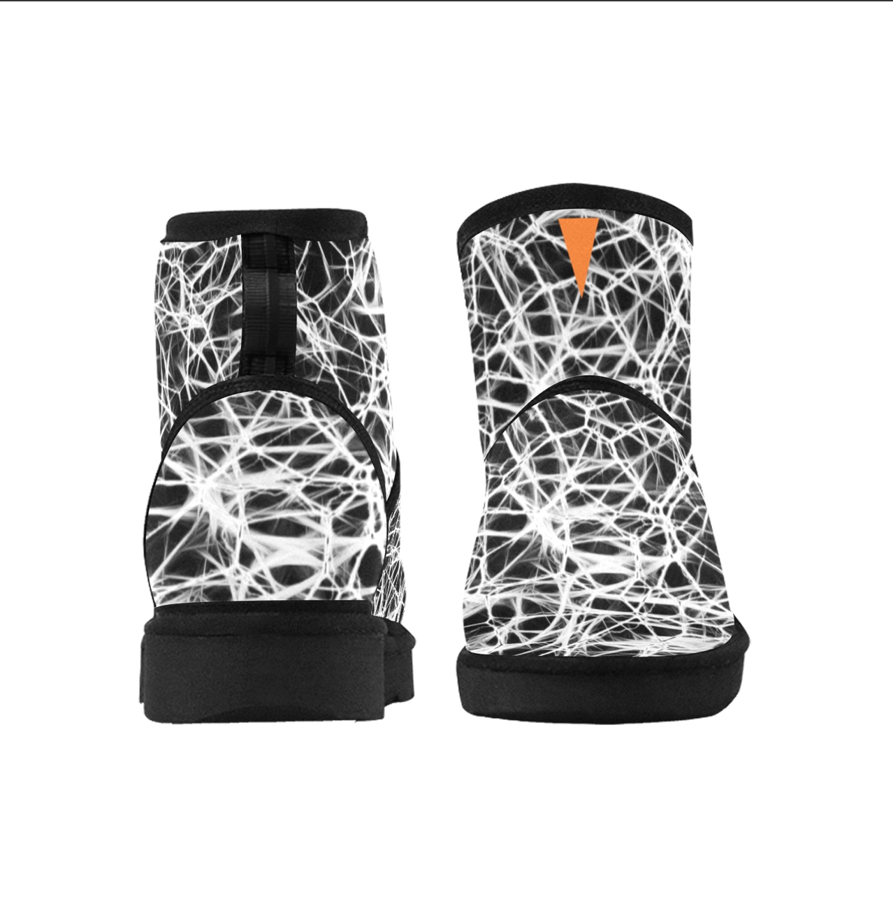 Wired Black Vluxe by Lucky Nahum Low Men's Snow Boots