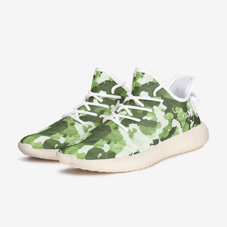 V Camo Green Unisex Comfort Shoes YZ