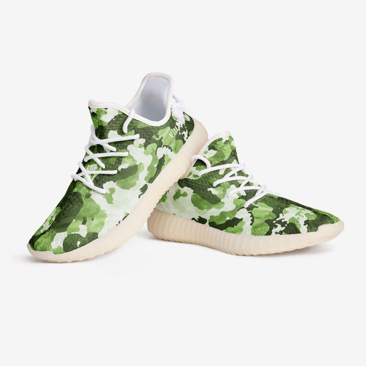 V Camo Green Unisex Comfort Shoes YZ