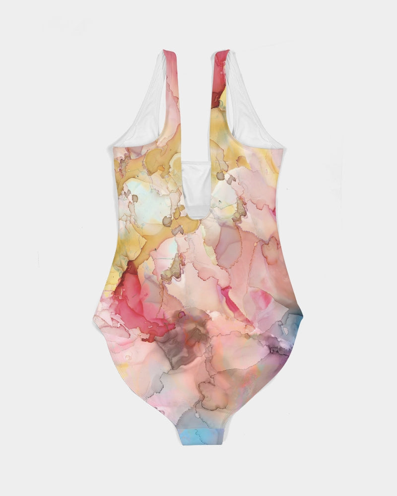 Smoke Gets in Your Eyes Women's One-Piece Swimsuit | Always Get Lucky