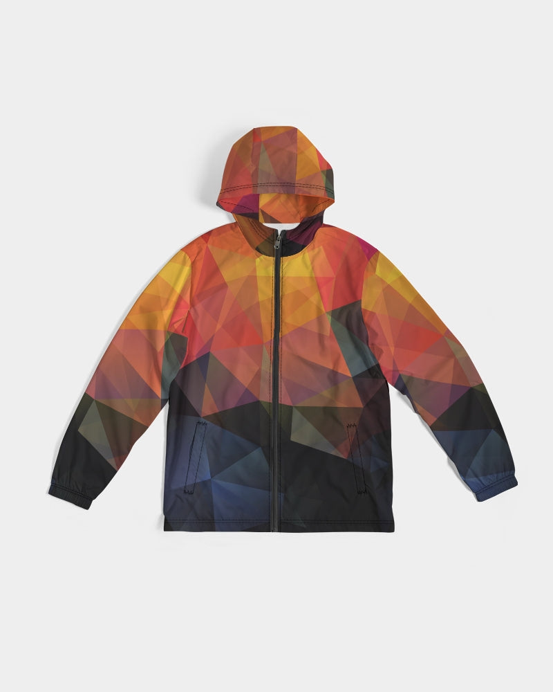 Diamond Cut Men's Windbreaker | Always Get Lucky