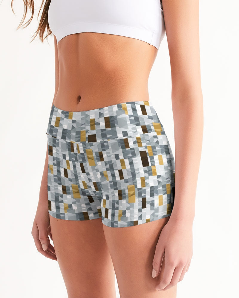 Carrara Women's Mid-Rise Yoga Shorts | Always Get Lucky