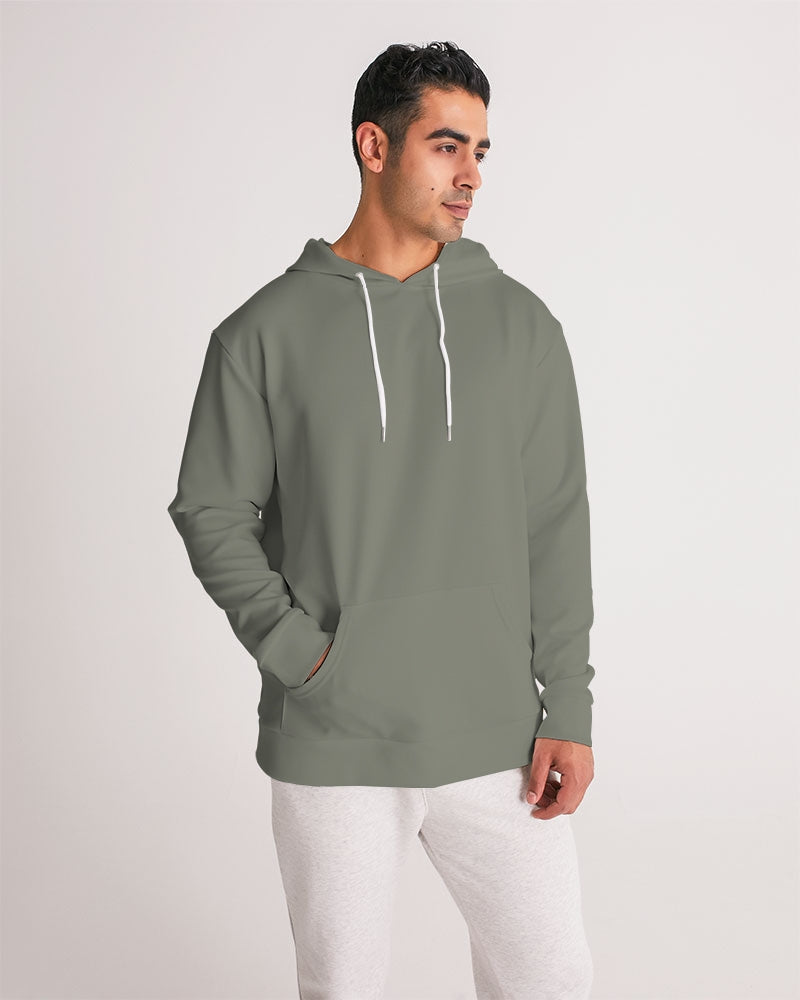 Solid State Of Mind Olive Men's Hoodie