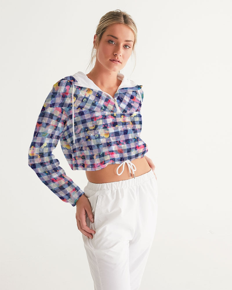 Style Explosion Women's Cropped Windbreaker