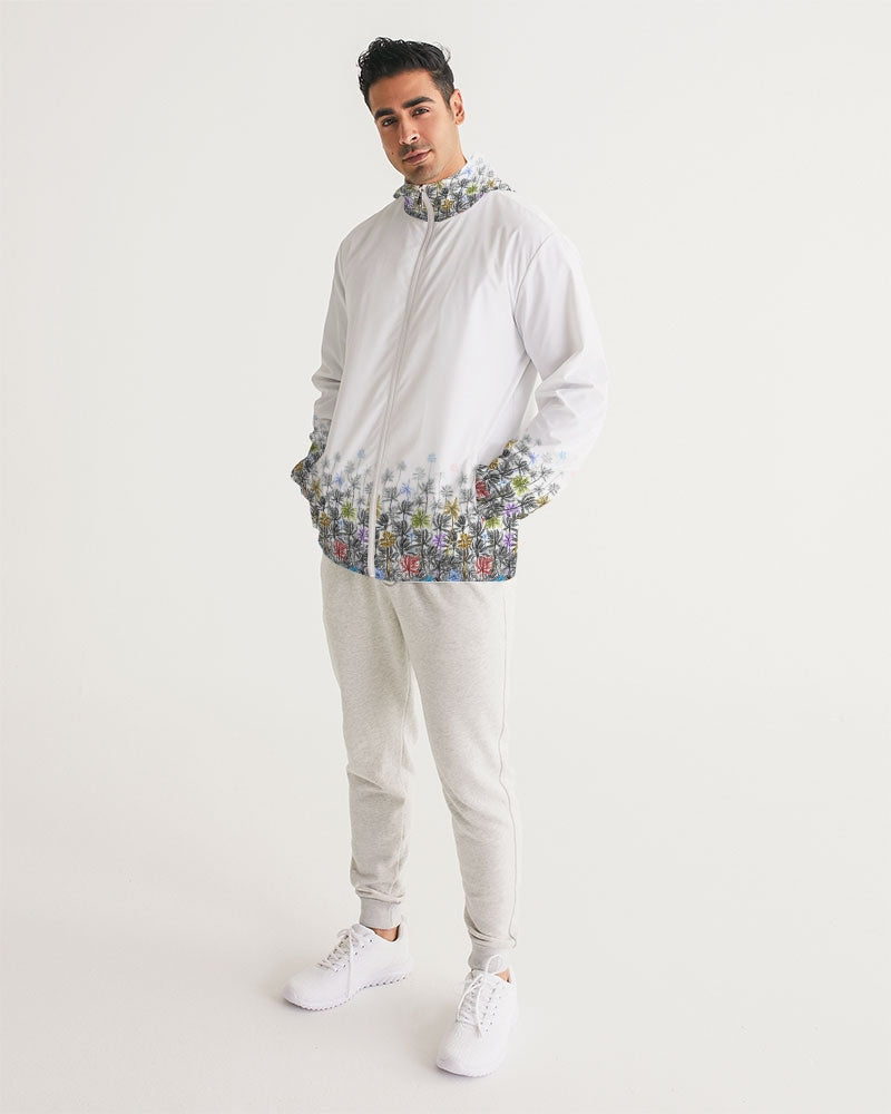 Tropical Winds Men's Windbreaker