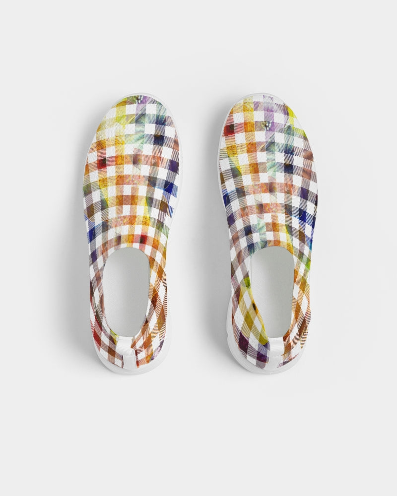 Fantasy Check Women's Slip-On Flyknit Shoe