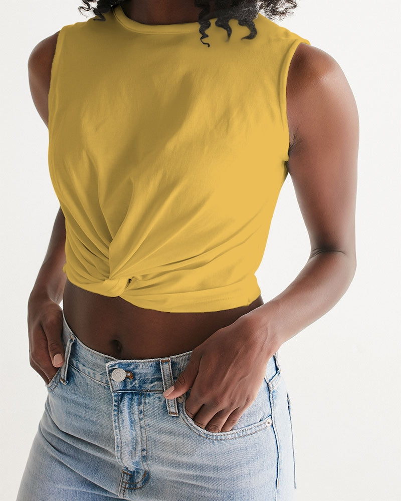 Signature Lucky Lime Honey Women's Twist-Front Tank