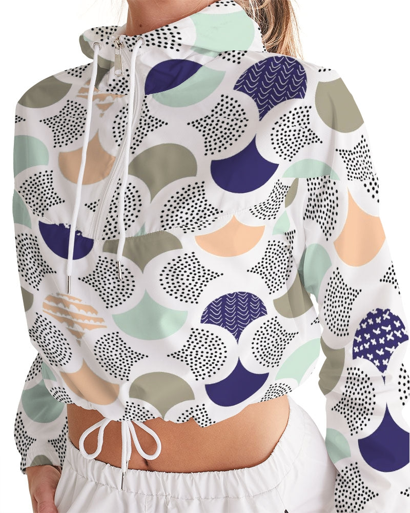 Shells Women's Cropped Windbreaker