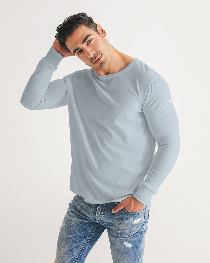 Solid State Of Mind Sky Men's Long Sleeve Tee