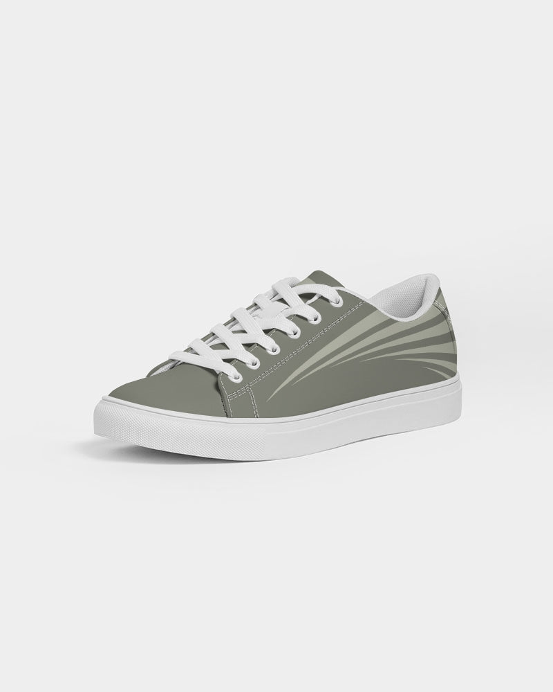 Solid State Of Mind Olive Men's Faux-Leather Sneaker