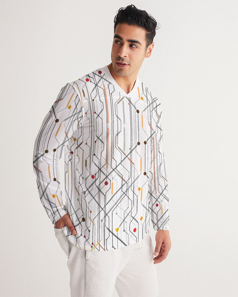 Circuit Men's Long Sleeve Sports Jersey