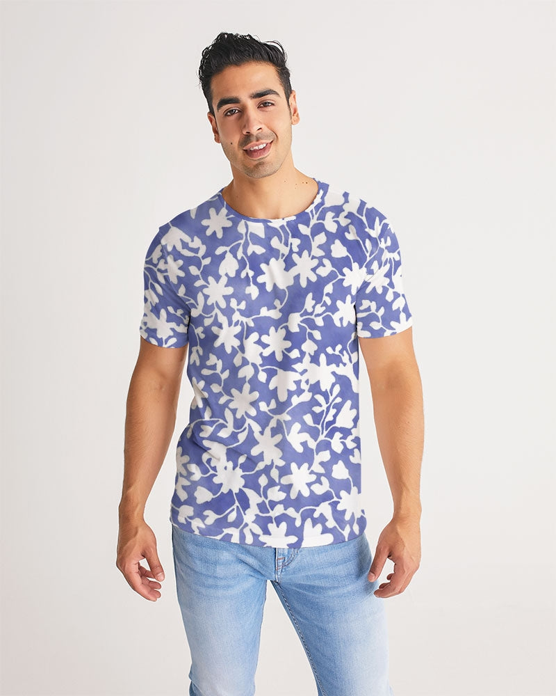 Camo Flower Sky Men's Tee