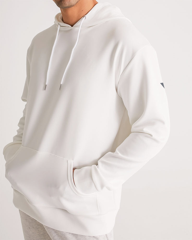 Solid State Of Mind White Men's Hoodie