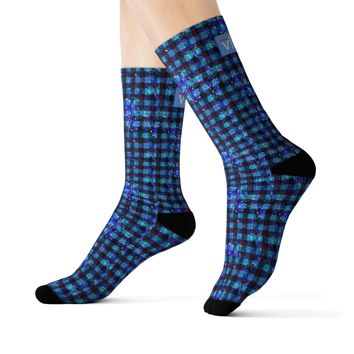 Floral Garden Sublimation Socks